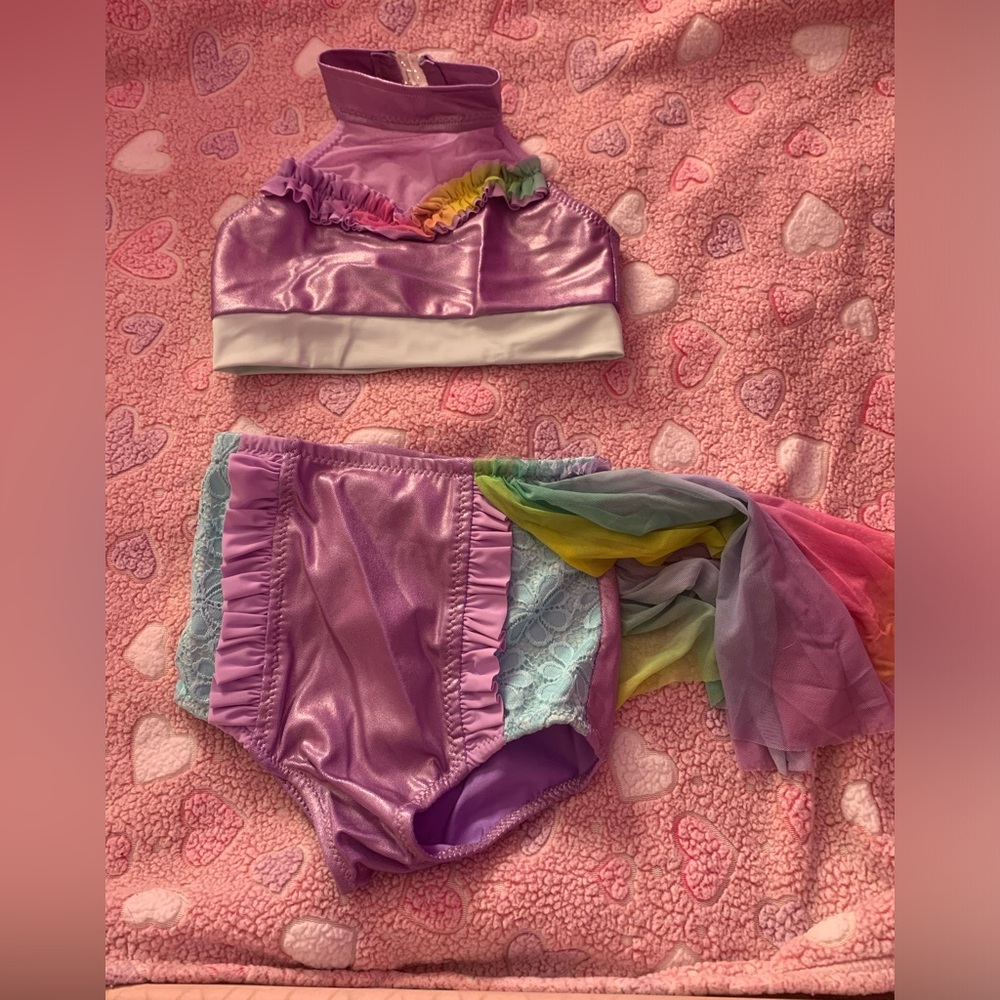 Little Londyn Rainbow dance competition costume